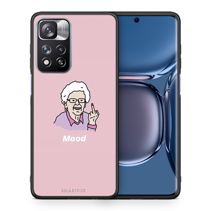 Husa protectie telefon, Smartfits, Pentru Xiaomi Redmi Note 11 Pro Plus 5G, Roz