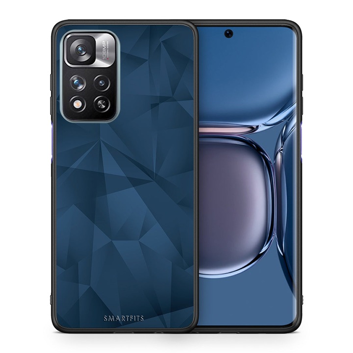 Husa protectie telefon, Smartfits, Pentru Xiaomi Redmi Note 11 Pro Plus 5G, Albastru