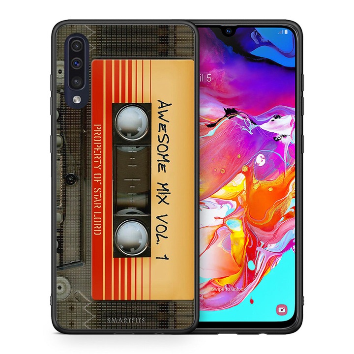 Husa telefon, Smartfits, Policarbonat, Compatibil cu Samsung Galaxy A70, Multicolor