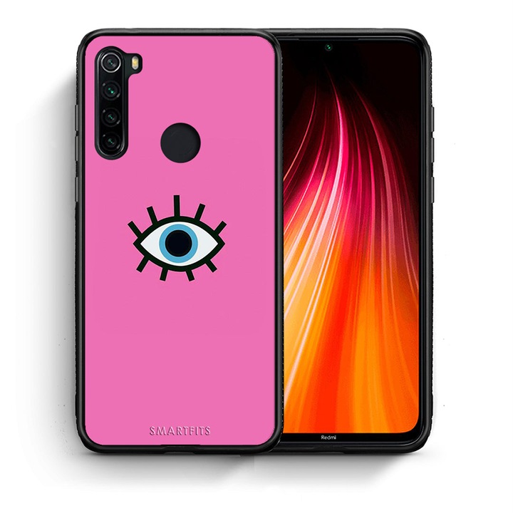 Husa telefon Xiaomi Redmi Note 8, Smartfits, Roz