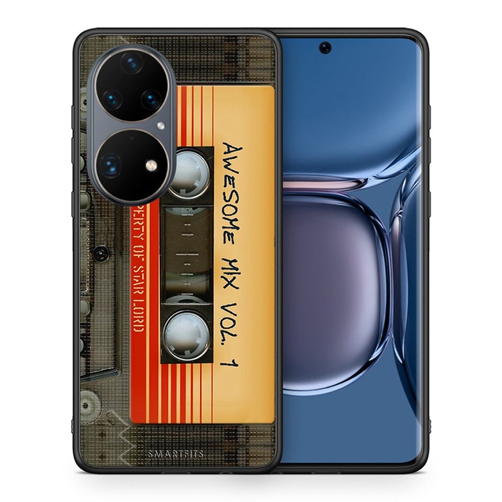 Husa telefon Huawei P50 Pro, Smartfits, Multicolor