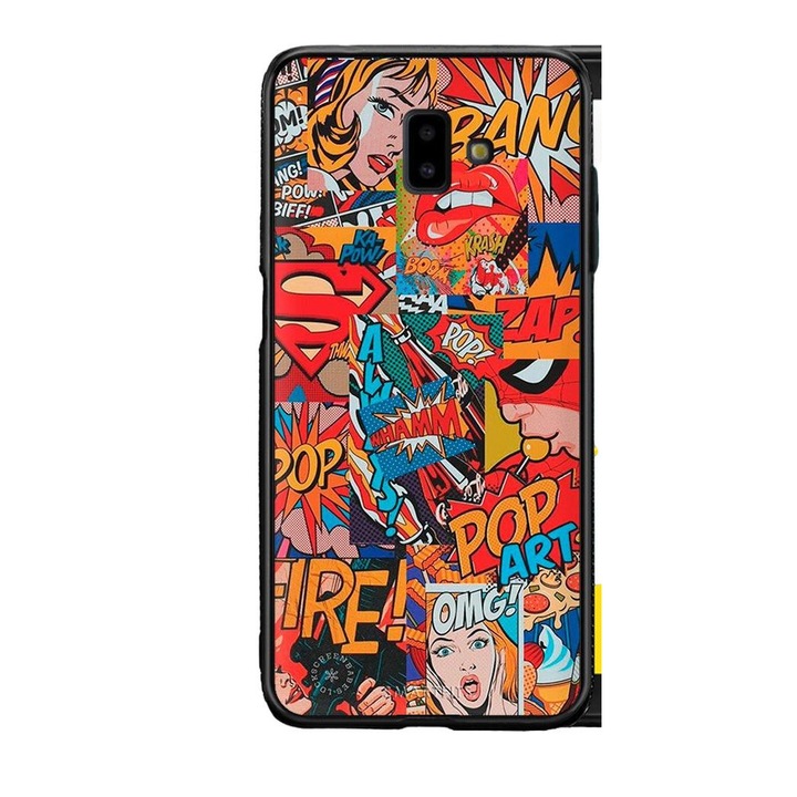 Husa telefon, Smartfits, Compatibil cu Samsung Galaxy J6+, Multicolor