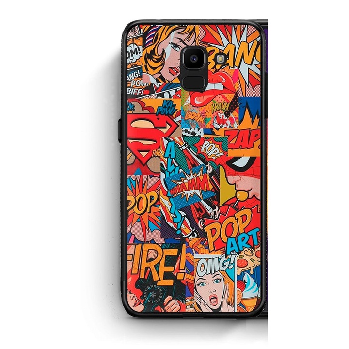 Husa telefon, Smartfits, Compatibil cu Samsung Galaxy J6, Multicolor