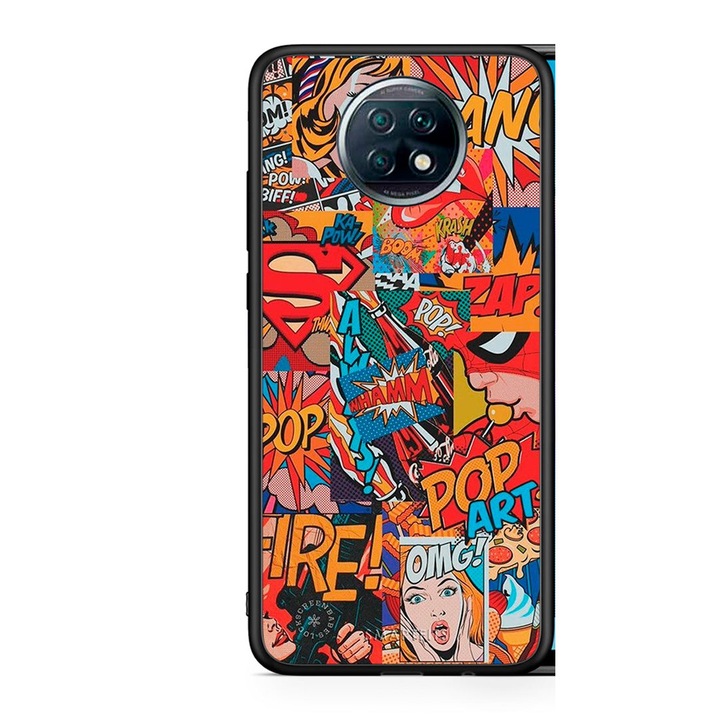 Husa telefon, Smartfits, Compatibil cu Xiaomi Redmi Note 9T, Multicolor