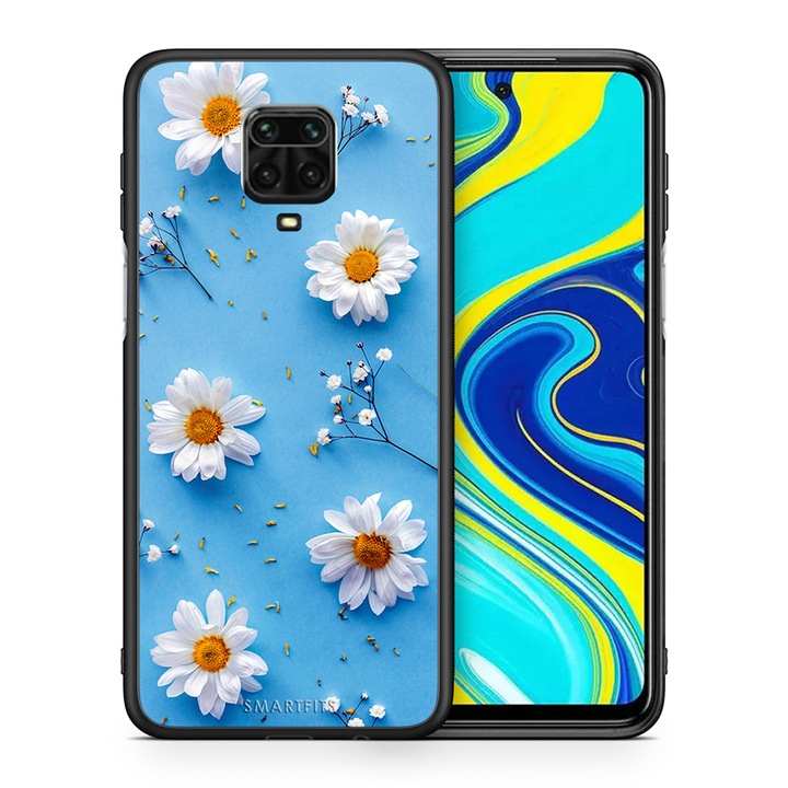 Husa telefon, Smartfits, Poliuretan, Compatibil Xiaomi Redmi Note 9S/ 9 Pro/ 9 Pro Max, Multicolor