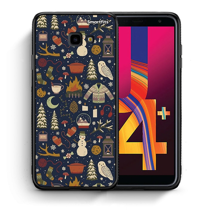 Husa protectie telefon, Smartfits, Compatibila cu Samsung Galaxy J4+