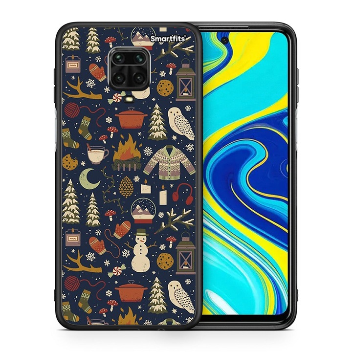 Husa protectie telefon, Smartfits, Compatibila cu Xiaomi Redmi Note 9S / 9 Pro / 9 Pro Max