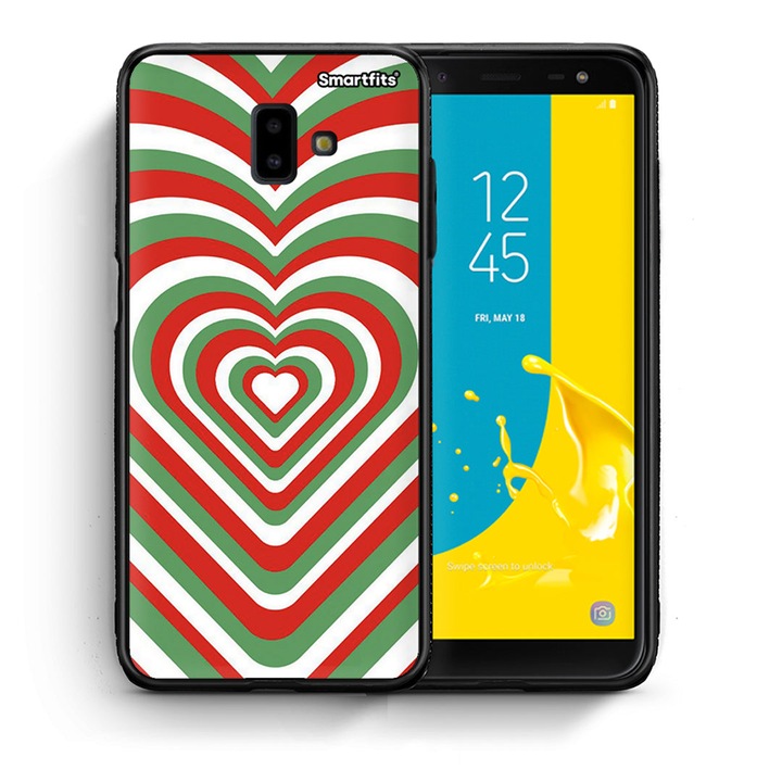 Husa telefon, Smartfits, Compatibil cu Samsung Galaxy J6+, Multicolor