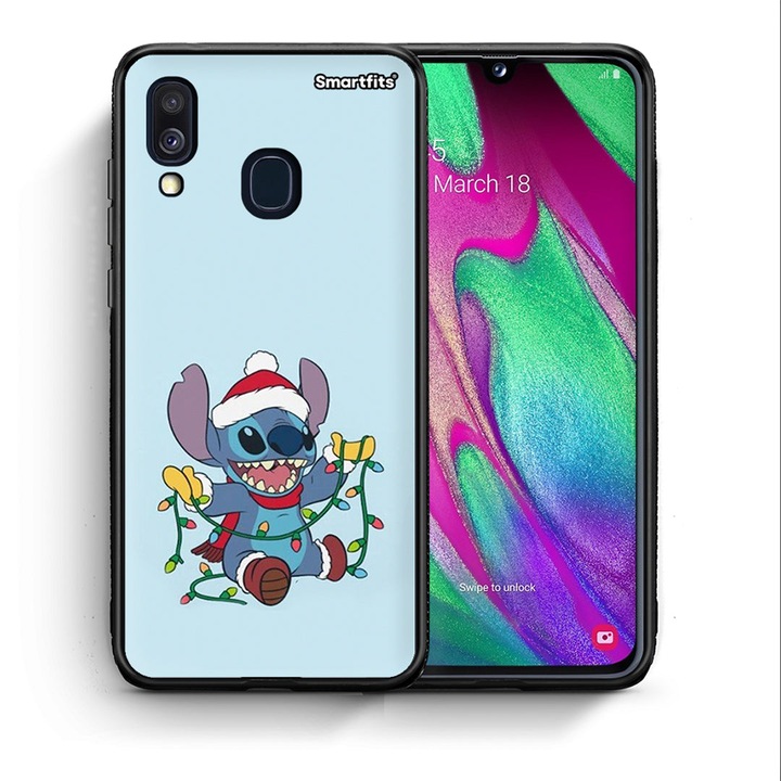 Husa pentru Samsung Galaxy A40, Smartfits, Multicolor