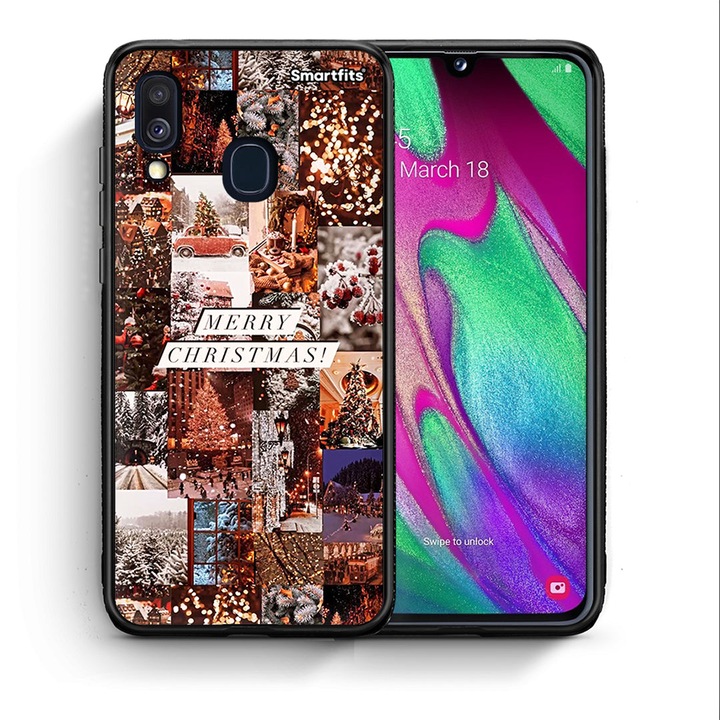 Husa pentru Samsung Galaxy A40, Smartfits, Multicolor