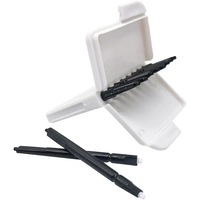 Set accesorii pentru curatare aparat auditiv, JENUOS®, 8 Piese, Negru