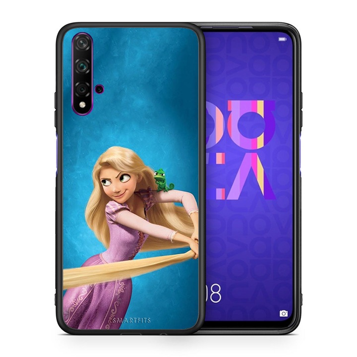 Husa pentru telefon Huawei Nova 5T / Honor 20, Smartfits, Tanglet 2, Multicolor
