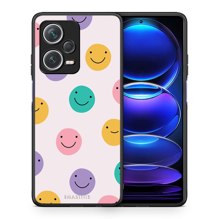 Husa telefon, Smartfits, Compatibil cu Xiaomi Redmi Note 12 Pro+/12 Pro Discovery, Multicolor