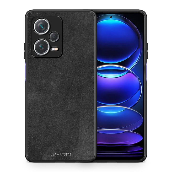 Husa telefon, Smartfits, Compatibil cu Xiaomi Redmi Note 12 Pro+ / 12 Pro Discovery, Negru