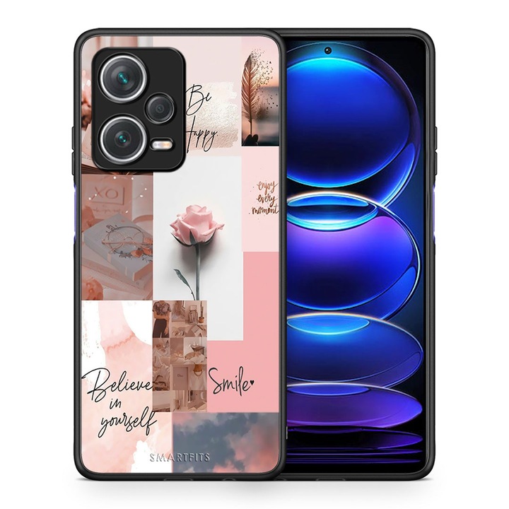 Husa telefon, Smartfits, Compatibil cu Xiaomi Redmi Note 12 Pro+ / 12 Pro Discovery, Multicolor