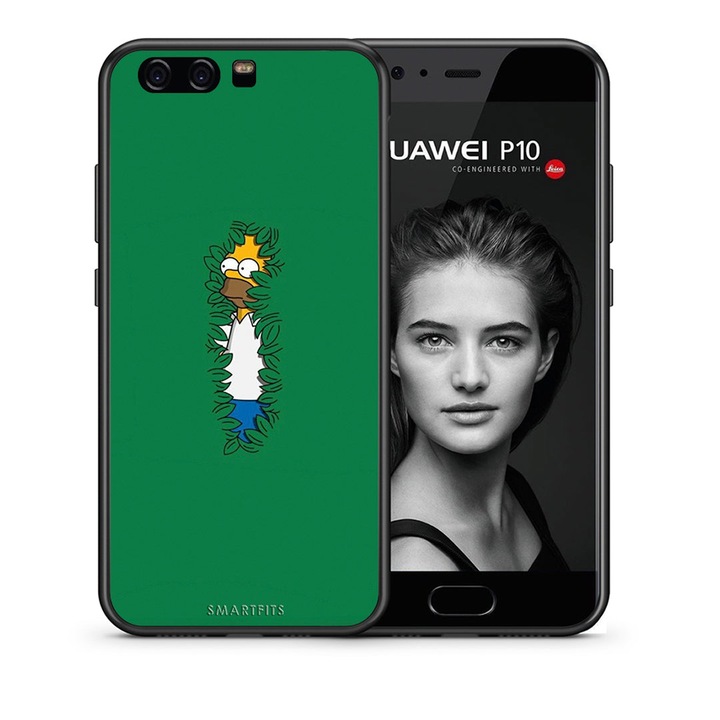 Protectie telefon Husa, Smartfits, Verde, Compatibil cu Huawei P10