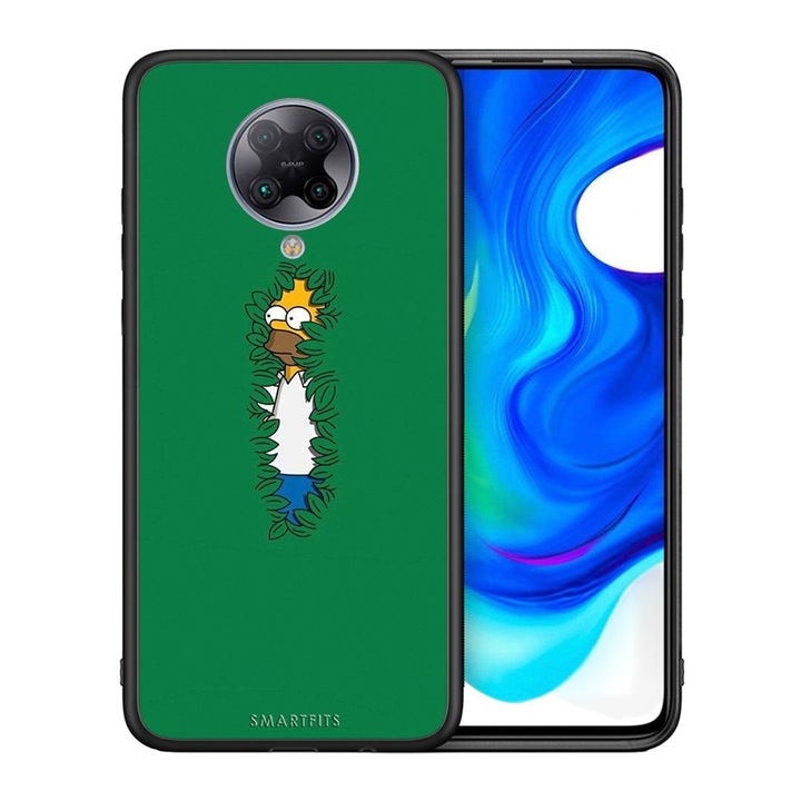Husa de telefon, Smartfits, Coompatibil cu Xiaomi Poco F2 Pro, Silicon, Verde