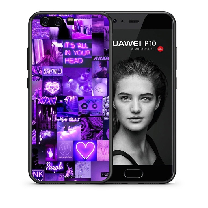 Husa protectie telefon, Smartfits, Compatibil cu Huawei P10