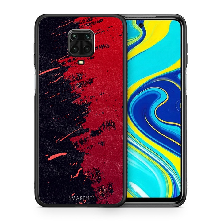 Husa telefon, Smartfits, Vopsea Rosie, Xiaomi Redmi Note 9S / 9 Pro / 9 Pro Max