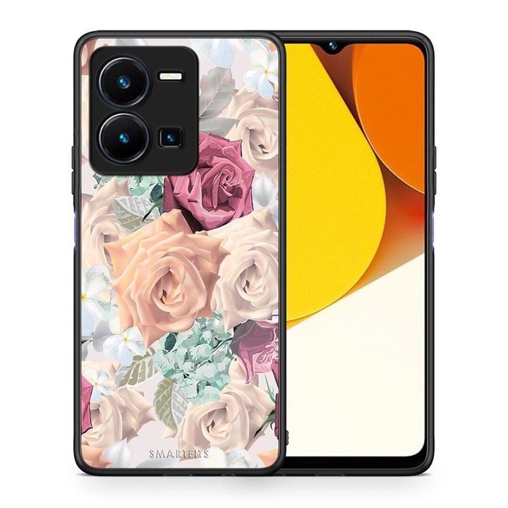 Husa protectie telefon, Smartfits, Compatibila cu Vivo Y22s / Y35, Multicolor