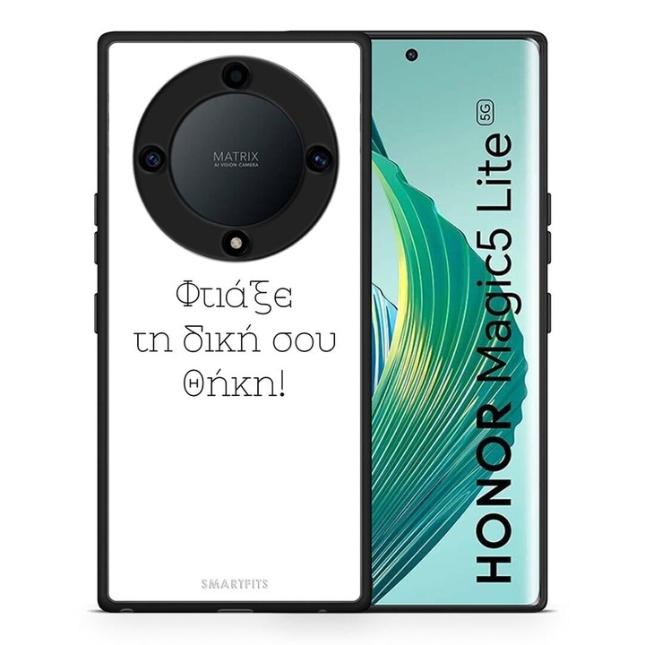 Husa telefon, Smartfits, Compatibil cu Honor Magic5 Lite 5G / X40 / X9a, Alb