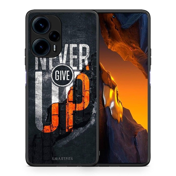 Husa protectie telefon, Smartfits, Pentru Xiaomi Poco F5 5G, Negru