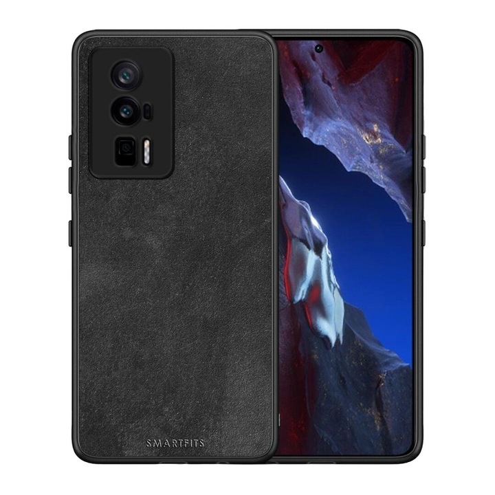Husa telefon, Smartfits, Policarbonat/TPU, Pentru Xiaomi Poco F5 Pro/Redmi K60 Pro, Negru