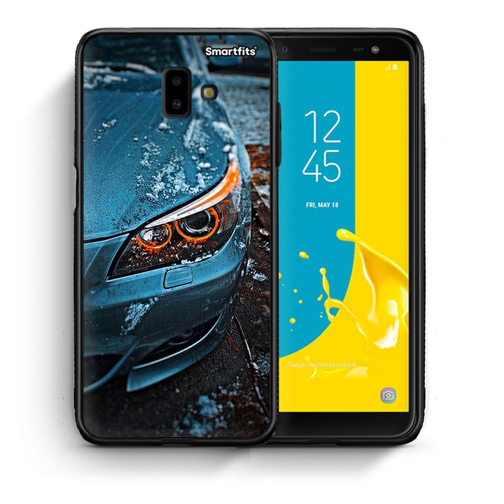 Bmw E60 - Husa Samsung Galaxy J6+, Smartfits, Multicolor