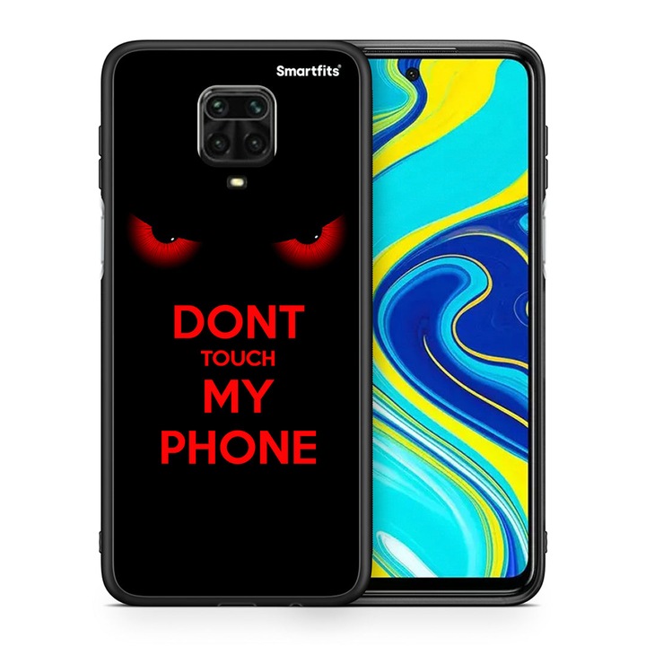 Husa pentru Xiaomi Redmi Note 9S / 9 Pro / 9 Pro Max, Smartfits, Negru/Rosu