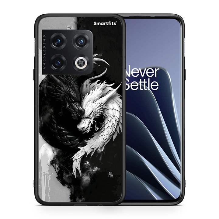 Husa de protectie, Smartfits, Compatibil cu OnePlus 10 Pro, Negru