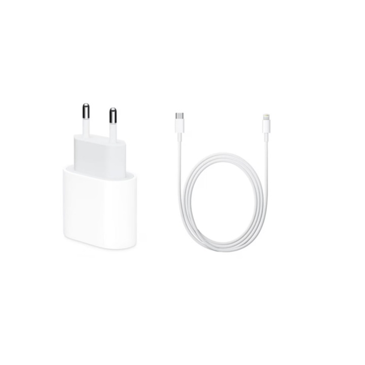 Gyorstöltő 20W, gyorstöltő adatkábel 2M Iphone14, 13, 12, 11-hez, buborékcsomagolás