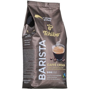 Café En Grains Tchibo Barista Caffè Crema - 1 Kg - Pour Cafetière Expresso