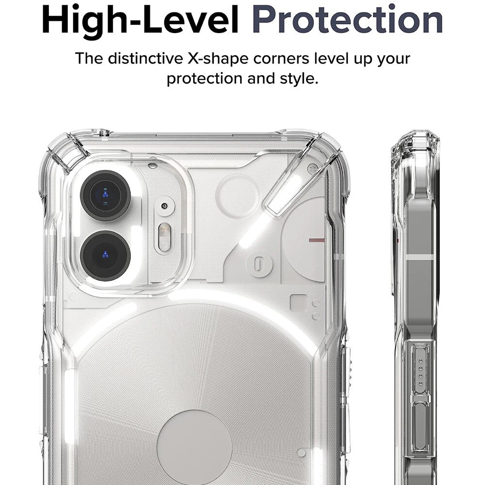 Husa pentru Nothing Phone (2), din Policarbonat, Ringke, Culoare Transparenta