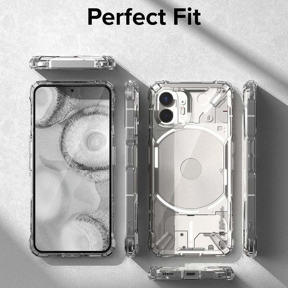 Husa pentru Nothing Phone (2), din Policarbonat, Ringke, Culoare Transparenta