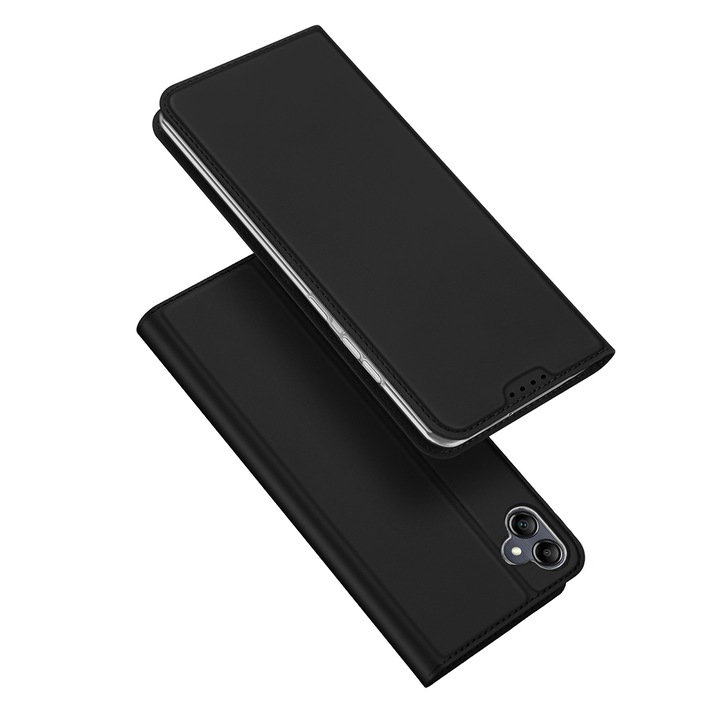Husa compatibila cu Samsung Galaxy A05, Perfect Fit, U644, Plastic, Pitch Black
