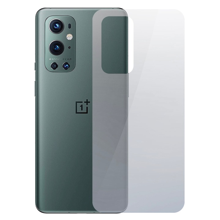 Фолио Back Shield, съвместимо с OnePlus 9 Pro, Защита на гърба, Хидрогел в 3 слоя, Анти-пожълтяване, Анти-UV, Регенерируем, Анти-шок, Лесен монтаж