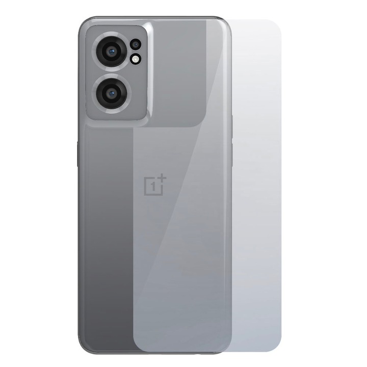 Back Shield фолио, съвместимо с OnePlus Nord CE 2 5G, Защита на гърба, Хидрогел в 3 слоя, Анти-пожълтяване, Анти-UV, Регенерируем, Анти-шок, Лесен монтаж
