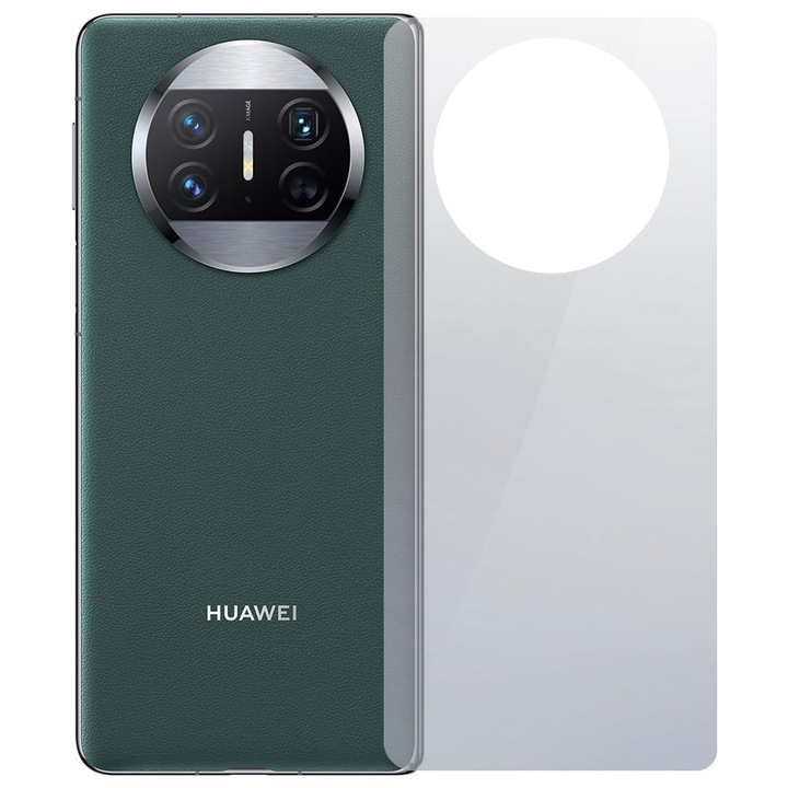 Протектор, съвместим с Huawei Mate X3, Защита на гърба, Хидрогел в 3 слоя, Анти-пожълтяване, Анти-UV, Регенерируем, Анти-шок, Лесен монтаж