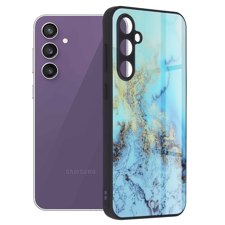 ΠΠ΅ΠΉΡ Π·Π° Samsung Galaxy S23 FE, Glaze Series, Z246, Blue Ocean