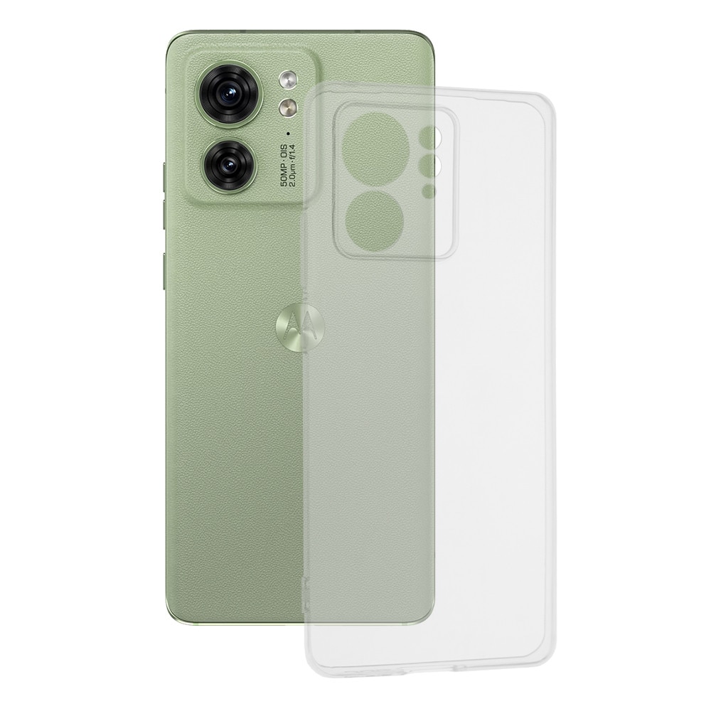 Husa Slim Clear pentru Motorola Edge 40 / Edge (2023), Margini Inaltate, Protectie Maxima, Design Fit, Silicon Flexibil, Transparenta