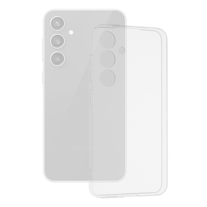 Кейс за Samsung Galaxy S24 Techsuit Clear Silicone Transparent