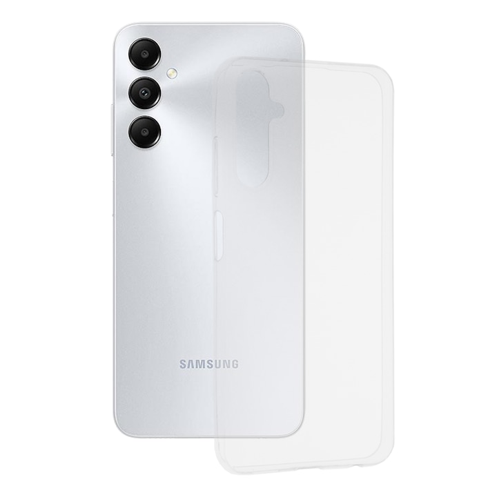 Tok Samsung A05s Premium TPU-hoz, ütésálló, kiváló védelem, átlátszó