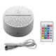 Lampa de birou Z ZYNERA™, model can't hear you i'm gaming, forma de holograma, 3D, 16 culori RGB, 5V, touch control, cu telecomanda, 4 moduri de iluminare dinamica, baza crapata