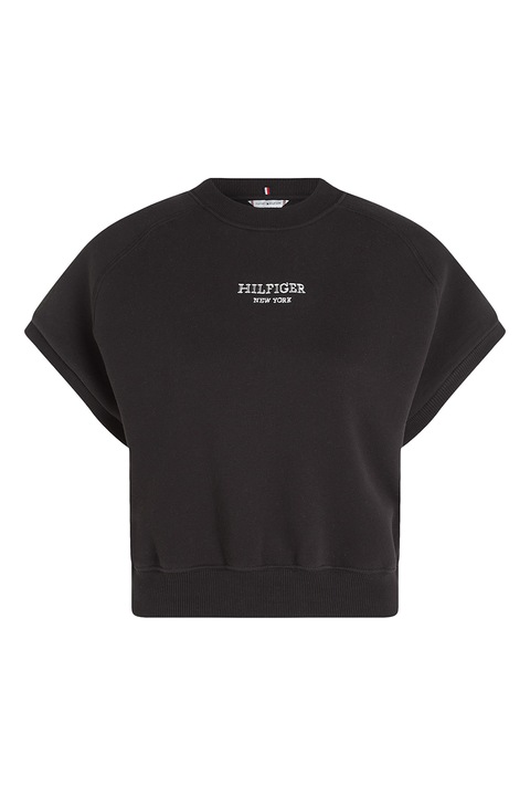 Tommy Hilfiger, Raglánujjas póló, Fekete, M