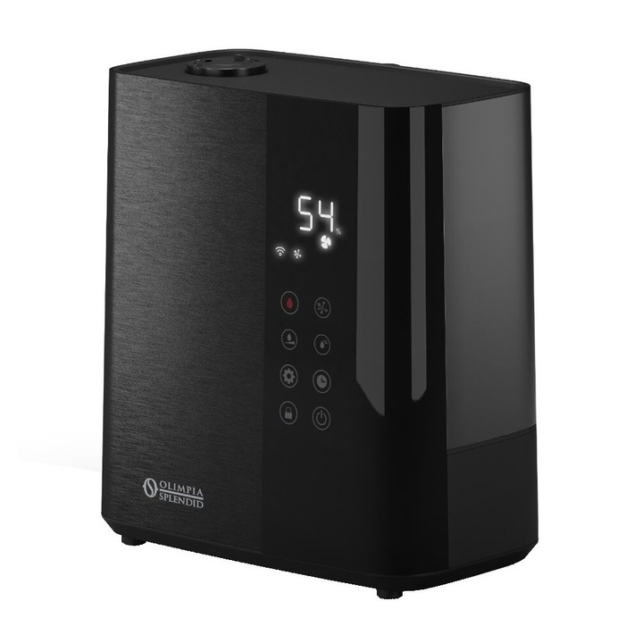 Umidificator de aer cu difuzor de arome Olimpia Splendid Limpia Hero WiFi Negru 450 W