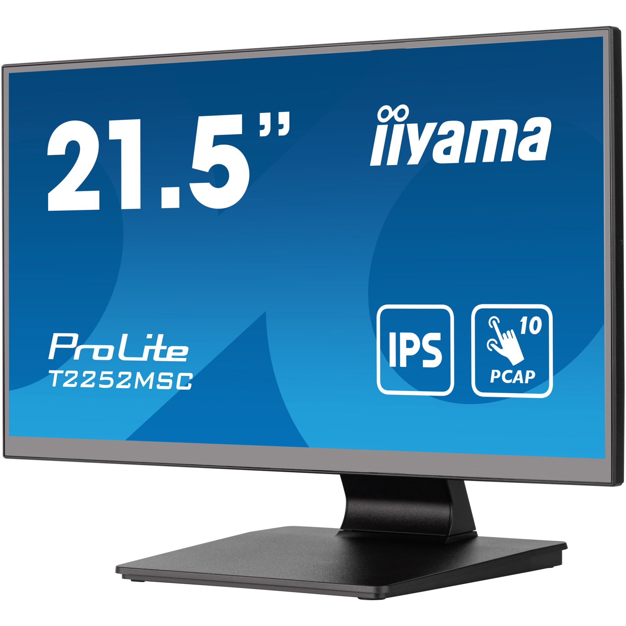Монитор LED IPS iiyama ProLite Touch T2252MSC-B2, 21.5", Full HD, 5ms ...