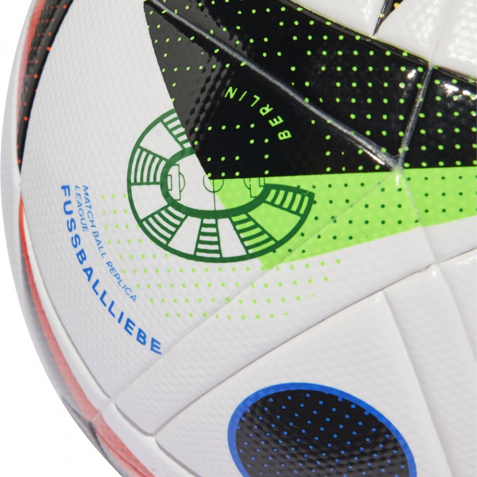 Minge fotbal Adidas Euro24 League Box, alb, 5 - eMAG.ro
