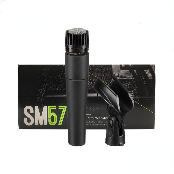 Microfon portabil, Shure, SM-57, Negru