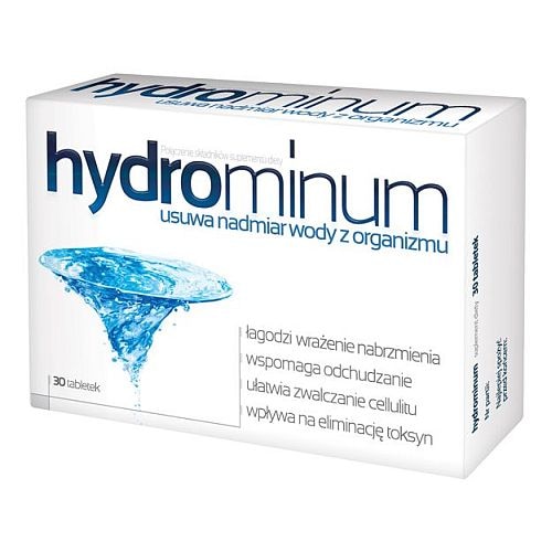 HYDROMINUM 30 Comprimés - Drainage Corporel Minceur - À Base D'ortie - Date Péremption 08/2026