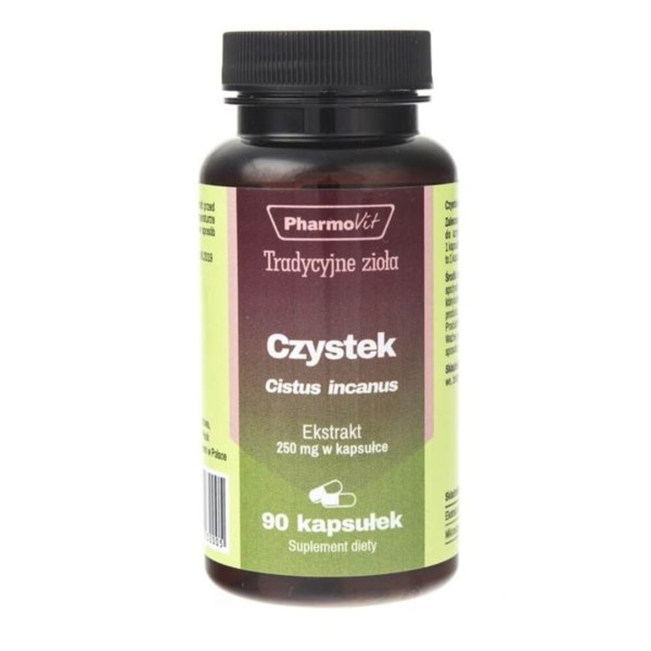 Supliment alimentar Pharmovit Czystek, 90 capsule